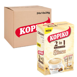 Kopiko Blanca 2in1 Instant Coffee Mix (No Added Sugar)