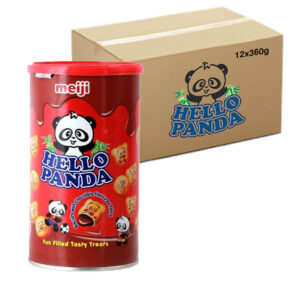 Meiji Hello Panda Chocolate Biscuits Can 360g