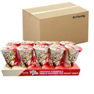 Meiji YanYan Biscuits Chocolate & Vanilla Dip 8x10x44g