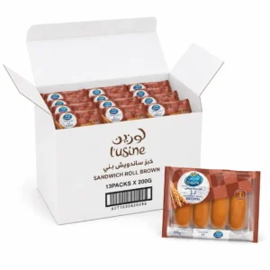 لوزين خبز ساندويتش بني