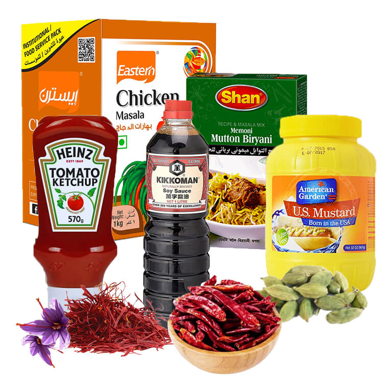 Spices, Sauces & Condiments