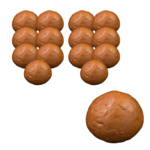 خبز برجر بني وزن 80 جرام