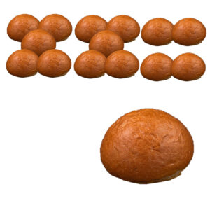 خبز برجر عادي وزن 80 جرام