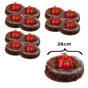 كيك الغابة السوداء 12 قطعة