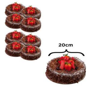 كيك الغابة السوداء 8 قطع