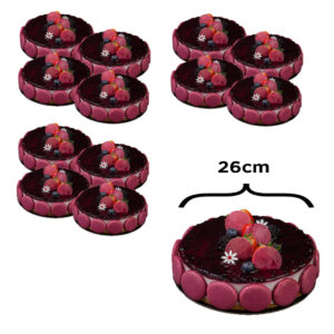 تشيز كيك توت أزرق 12 قطعة