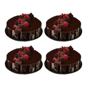 كيكة شوكو فادج 4 قطع