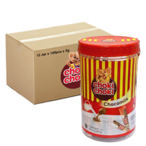 Choki Choki Chocolate & Milk Paste Stick 5g Jar