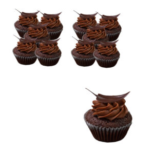 كب كيك صغير شوكولاتة