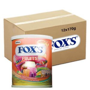 Fox's Crystal Clear Fruits Candy Tin