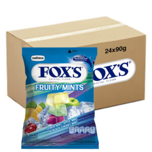 Fox's Crystal Clear Fruity Mints Candy Pouch