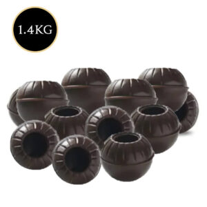 Rich Ribbon Truffle Shells Dark 25mm