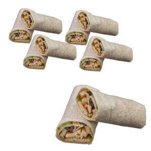 لفائف حلوم مشوي