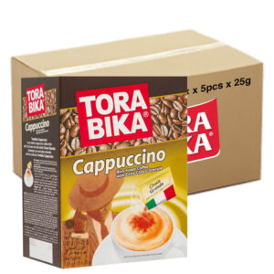 Tora Bika Cappuccino Rich Foam Instant Coffee 3in1 Box