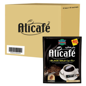 Alicafé Black Gold Coffee 12 box x 10 sachets