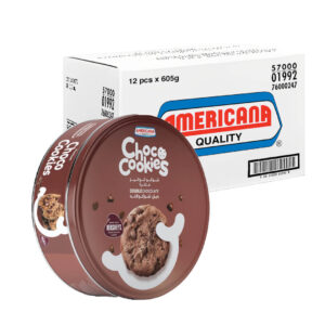 أمريكانا كوكيز شوكولاتة علبة 605غ