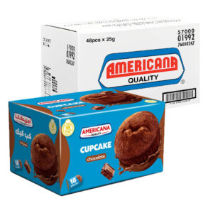Americana Chocolate Cupcake 48x25g