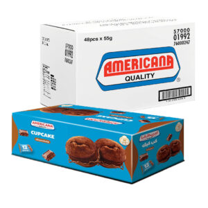 Americana Chocolate Cupcake 2pcs 48x55g