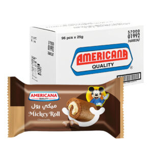 Americana Chocolate Mickey Roll 25g
