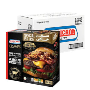 Americana Craves Angus Beef Burger 18pcsx452g