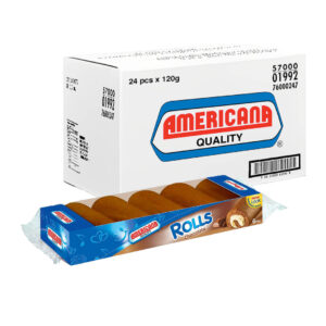 Americana Mini Roll Chocolate Cake 120g