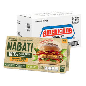 Americana Nabati Plant-Based Chicken Free Burger 18pcsx226g
