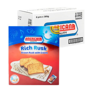 أمريكانا توست رِسك بني بالحبوب 385غ