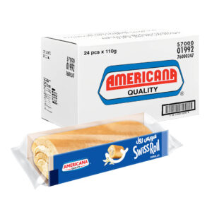 أمريكانا سويس رول فانيليا كبير 110غ