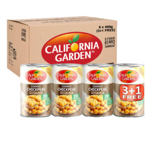 California Garden Chickpeas 400g 3+1 FREE