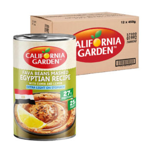 California Garden Mashed Fava Beans Egyptian 450g