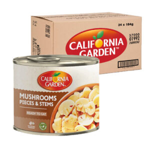 California Garden Mushroom Pieces & Stems 184g