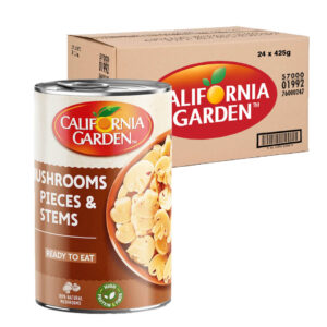 California Garden Mushroom Pieces & Stems 425g