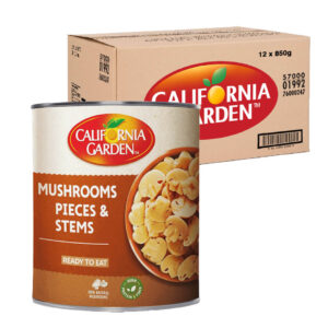 California Garden Mushroom Pieces & Stems 850g