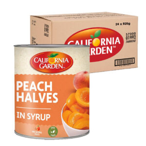 California Garden Peach Halves In Syrup 825g