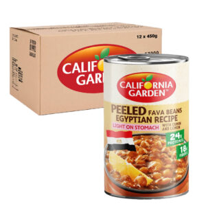 California Garden Peeled Fava Beans Egyptian Recipe 450g