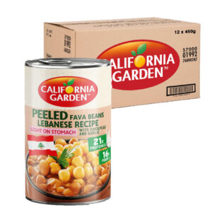 California Garden Peeled Fava Beans Lebanese 450g