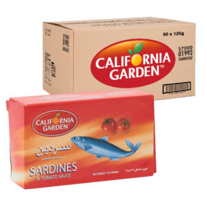 كاليفورنيا جاردن سردين بصلصة طماطم 125غ