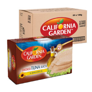 كاليفورنيا جاردن شرائح تونة مدخنة بزيت دوار الشمس 120غ
