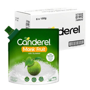 Canderel Monkfruit Sweetener Doypack 150g 6 x 150g