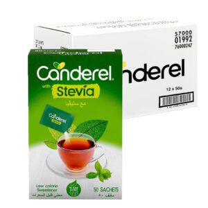 Canderel Stevia Sweetener Sachet 12x50s