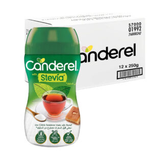 Canderel with Stevia Jar 12x250g