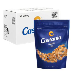 Castania Cashews Snack 250g 10 x 250g