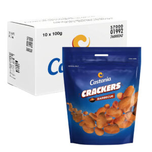 Castania Coated Peanuts Barbecue Flavor 100g 10 x 100g