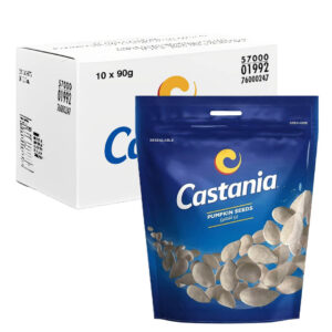Castania Pumpkin Seeds 90g 10 x 90g