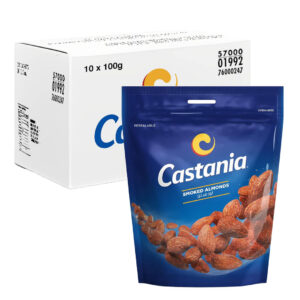 Castania Smoked Almonds 100g 10 x 100g
