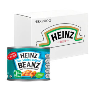 فاصوليا مطبوخة هاينز 200 جم بدون سكر