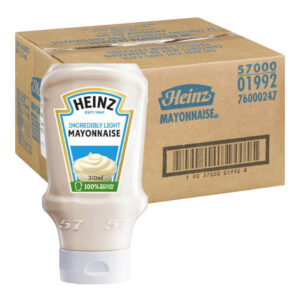 Heinz Mayonnaise Incredibly Light 310ml 12 x 310ml