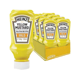 خردل أصفر خفيف هاينز 220 مل