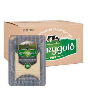 شرائح جبنة شيدر معتقة كيري جولد 150 جم