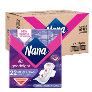 Nana Goodnight Maxi Thick with Wings 6x22pcs